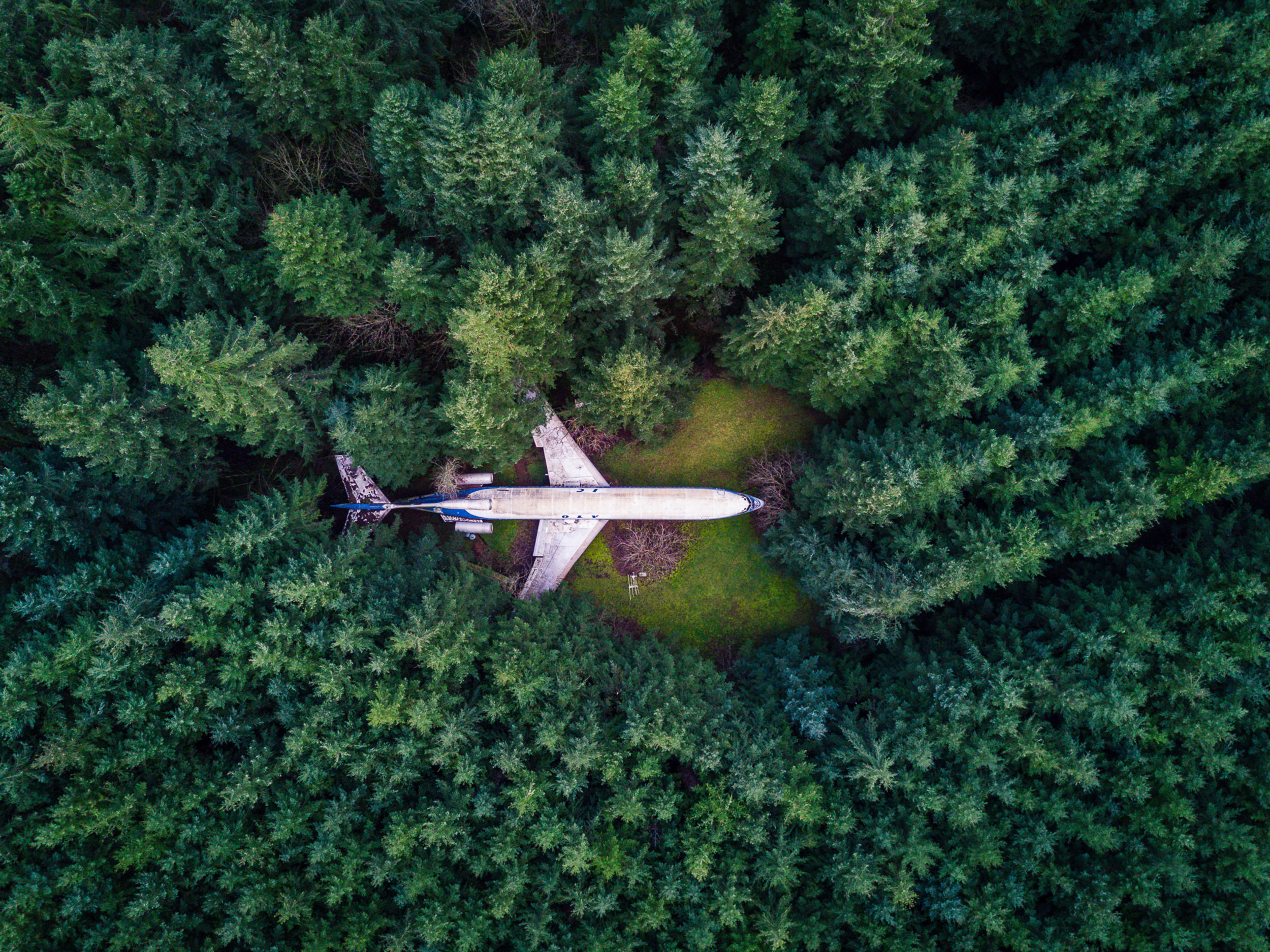 Самолет Вид Сверху Фото