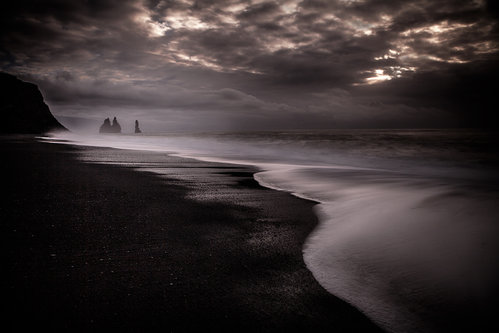 Dragon's rocks angry skies
